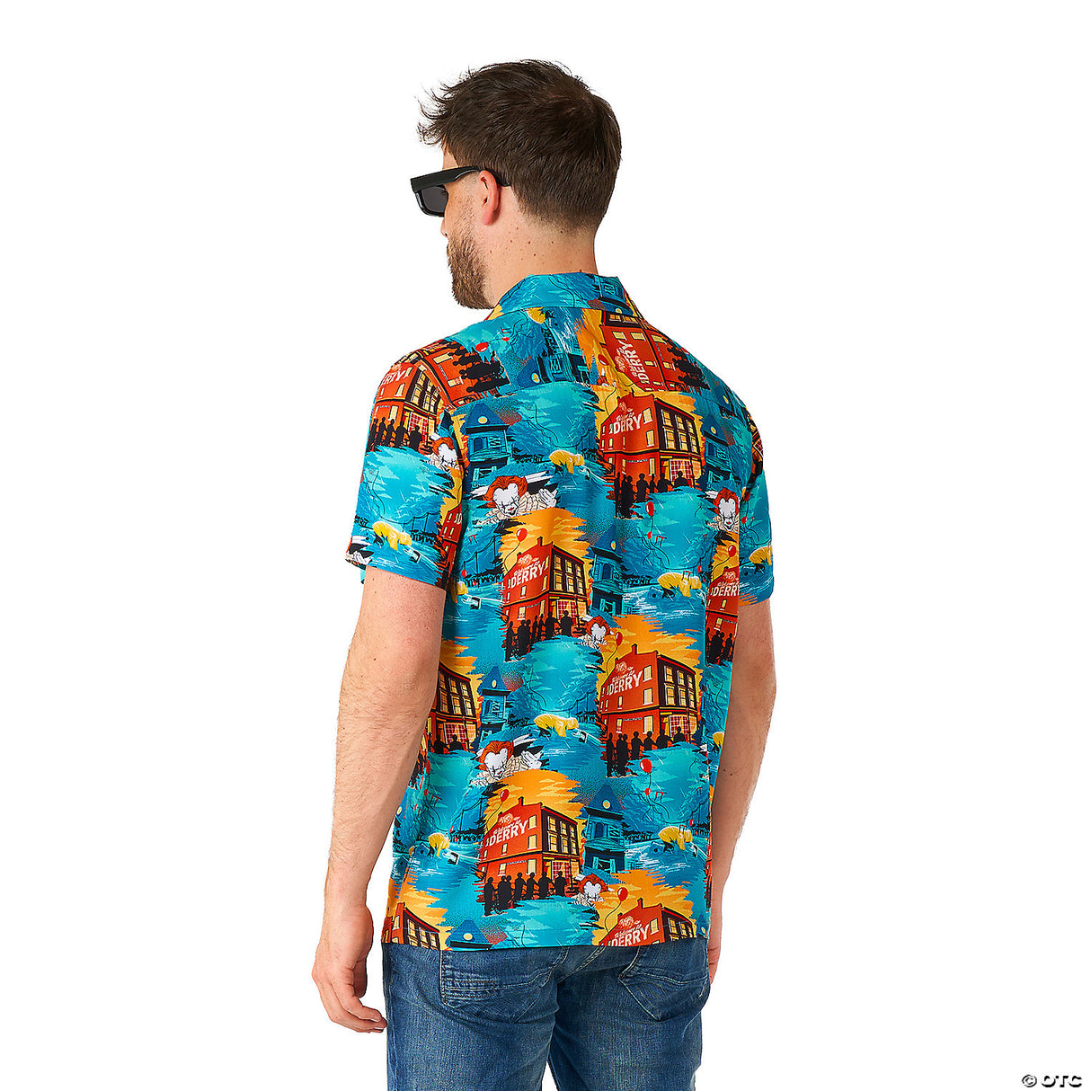 Men's It™ Short Sleeve T-shirt - Large 44-46 - Halloween Costume Accessory Party