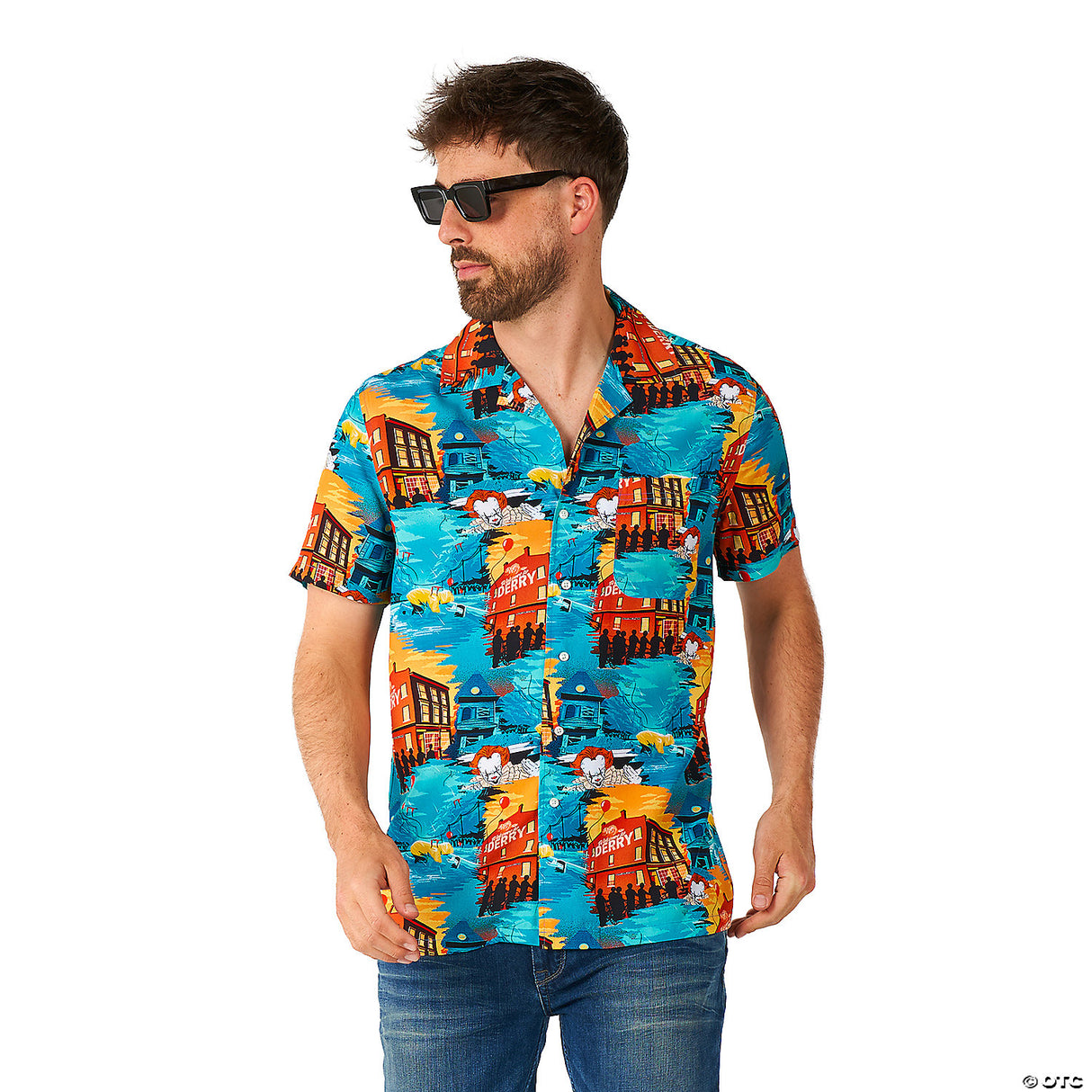 Men's It™ Short Sleeve T-shirt - Small 38-40 - Halloween Costume Accessory Party