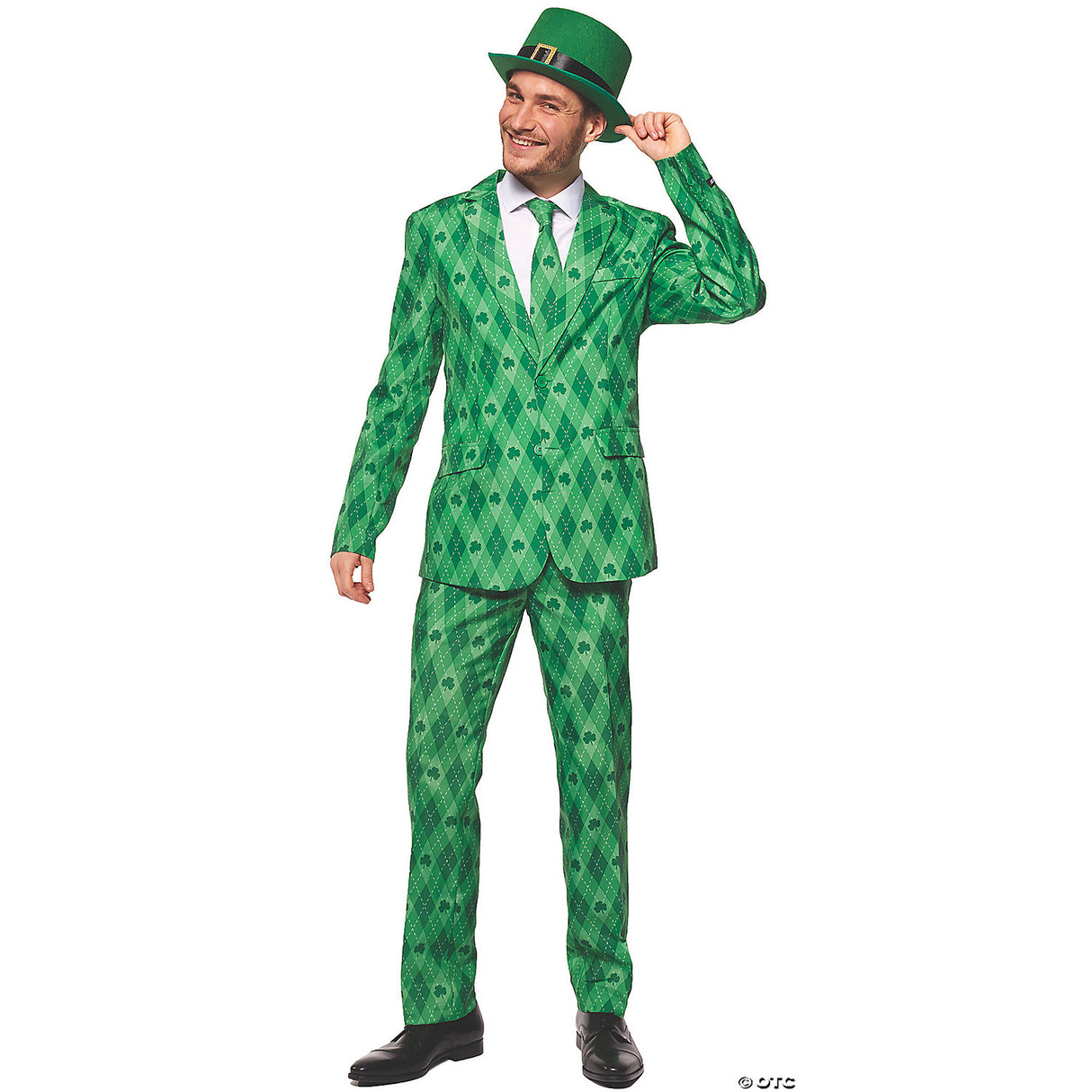MEN'S ST. PATRICK'S DAY SUIT 2XL - Halloween Costume Accessory Party Dress Up