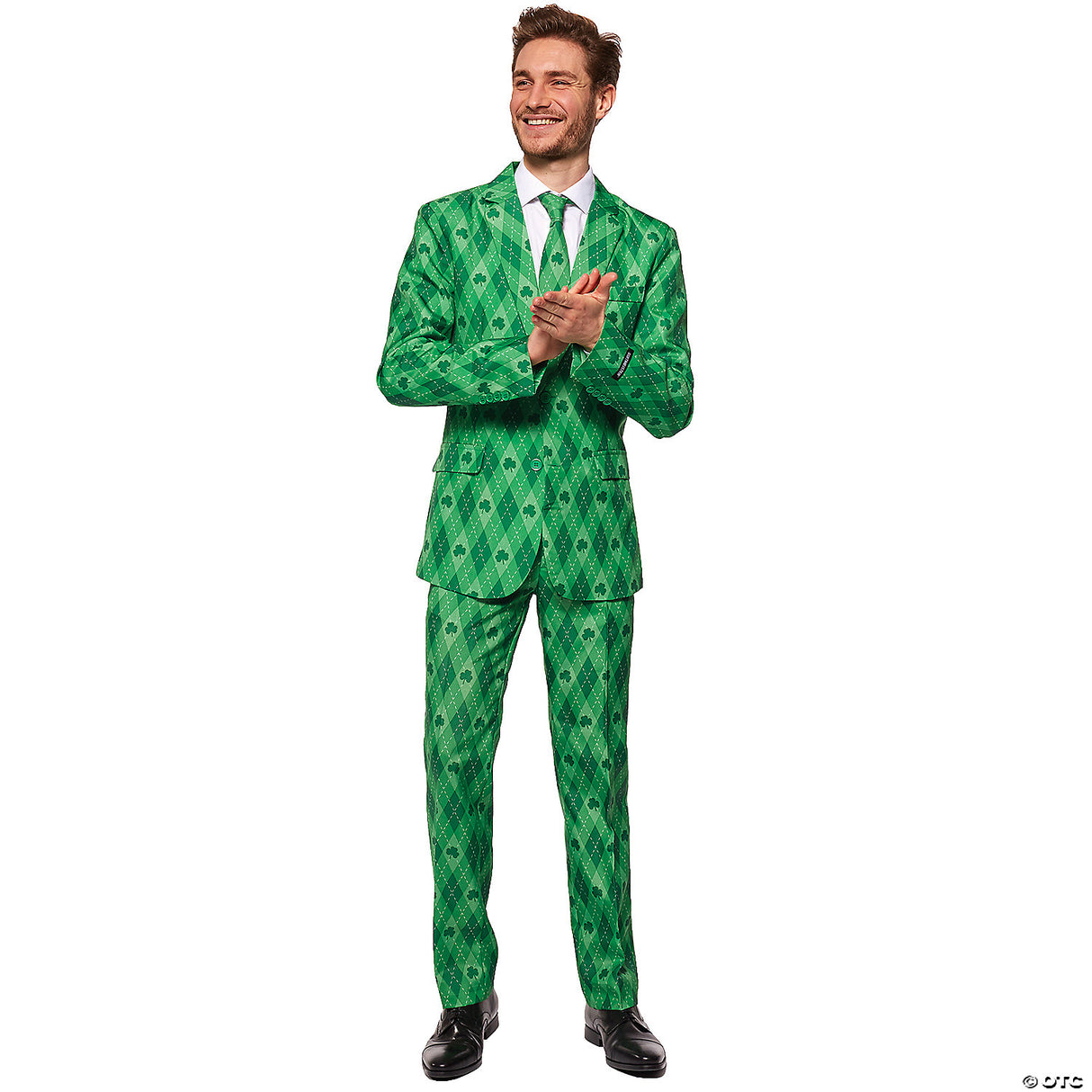 MEN'S ST. PATRICK'S DAY SUIT 2XL - Halloween Costume Accessory Party Dress Up