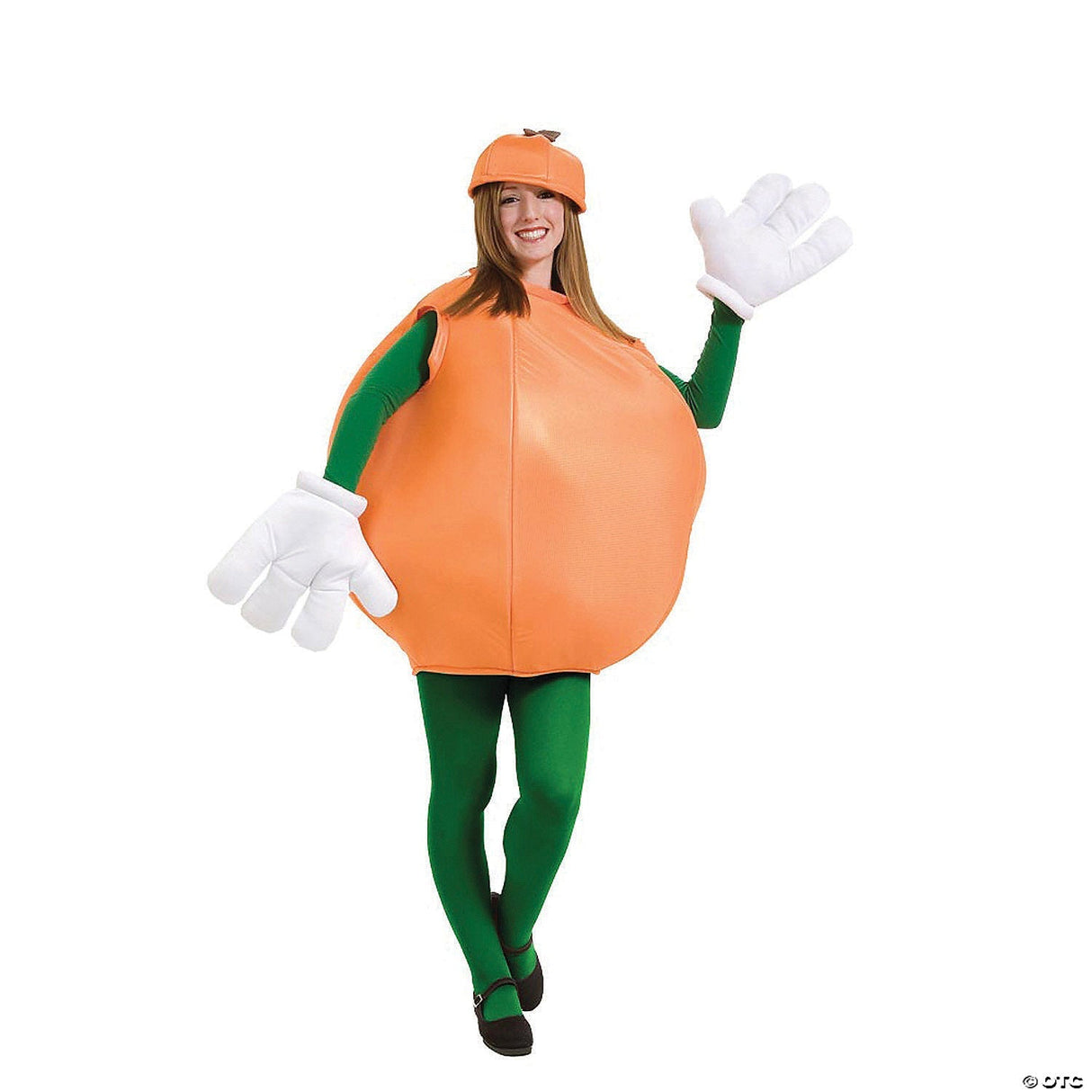 Adults Orange Costume - Standard - Funny Food Halloween Party Cosplay Outfit