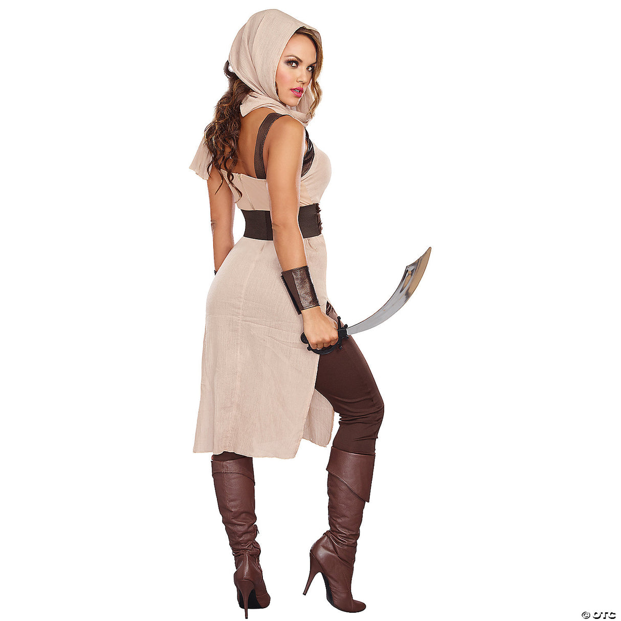WOMEN'S DESERT WARRIOR COSTUME - Adult Halloween Costume Cosplay Party Outfit -