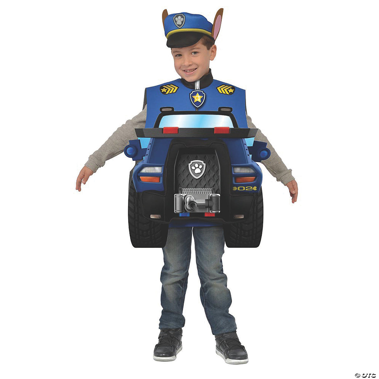 Toddler Boy’s Deluxe Paw Patrol™ Chase Costume - 2t-4t - Kids Halloween Costume