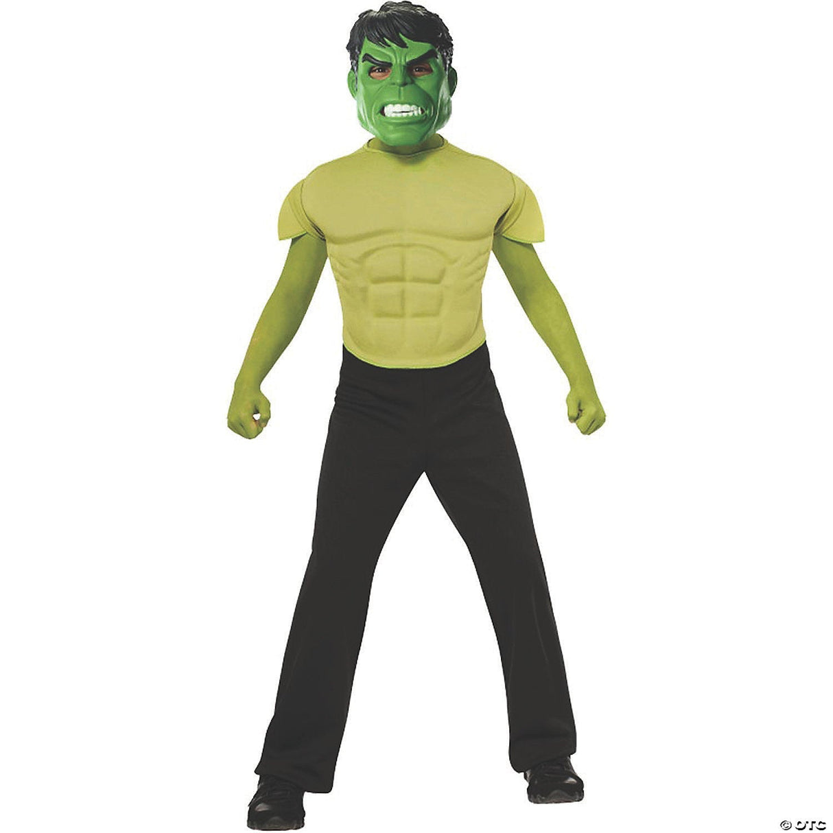 Boy's Hulk Top Costume - Kids Halloween Costume Dress Up Party