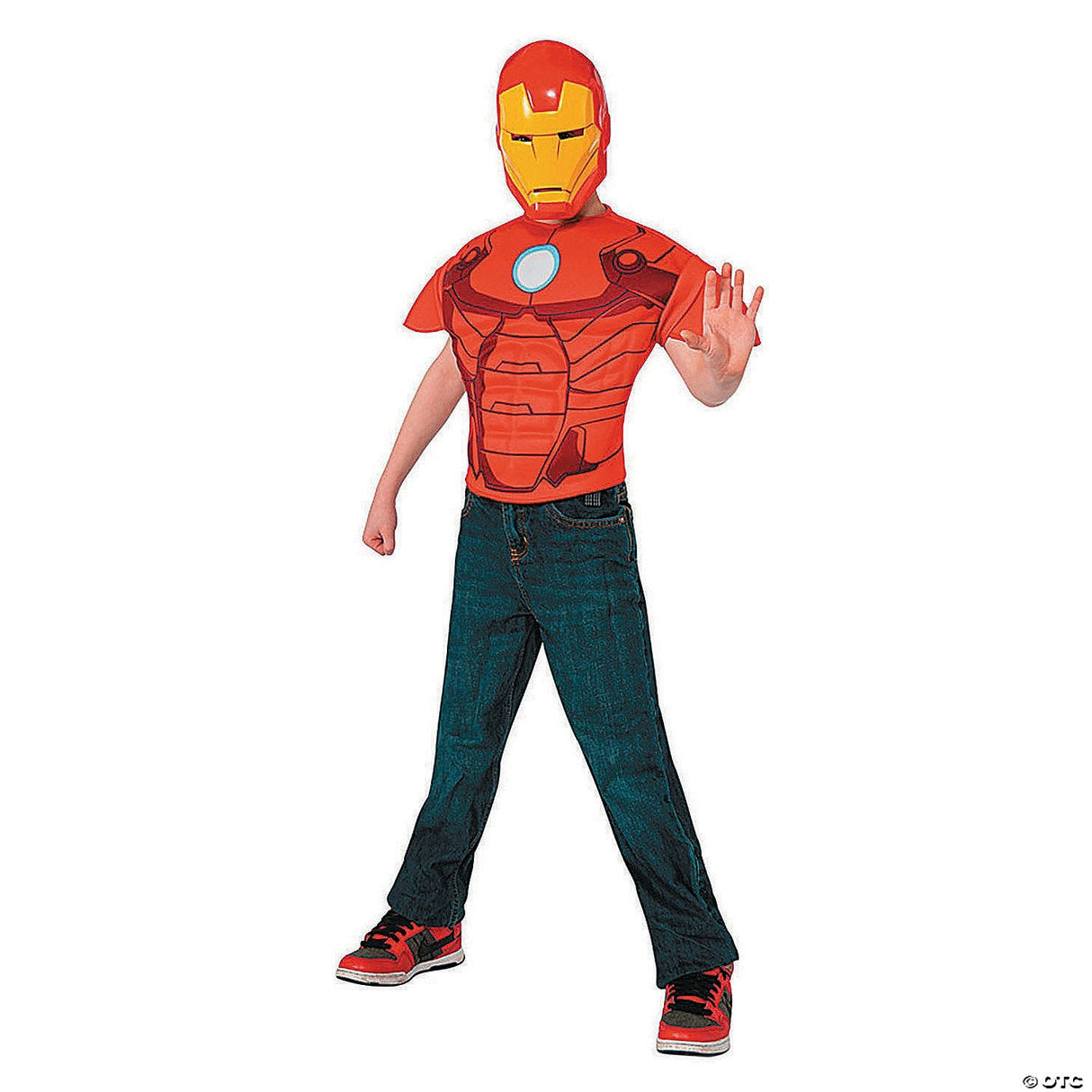Boy’s Iron Man™ Top Costume - Kids Halloween Costume Dress Up Party