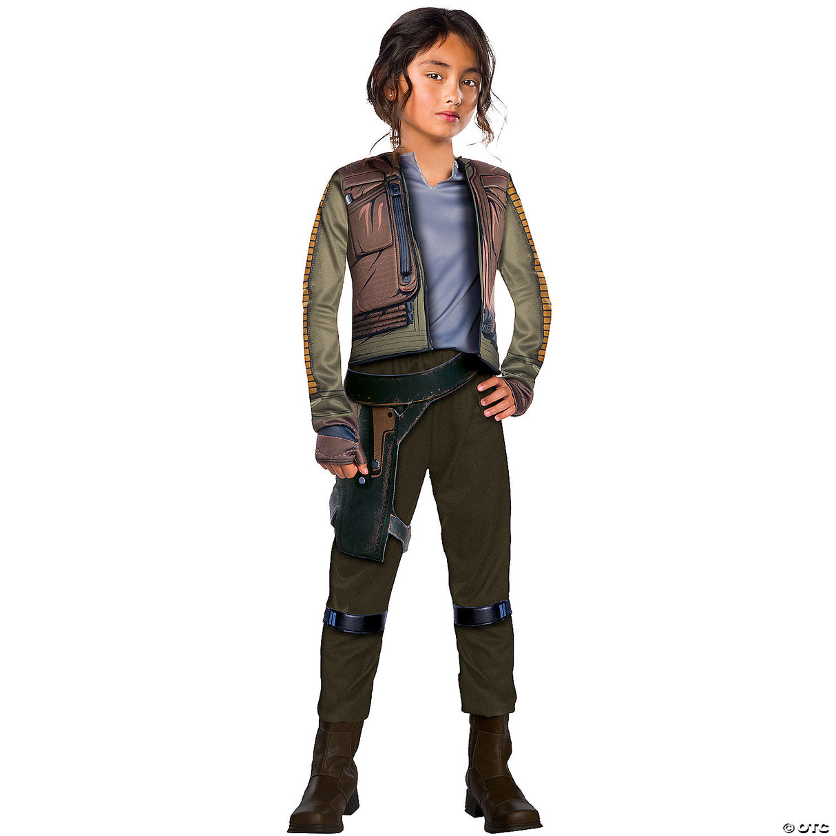 CHILD'S STAR WARS JYN ERSO COSTUME - Kids Halloween Costume Cosplay Party Outfit