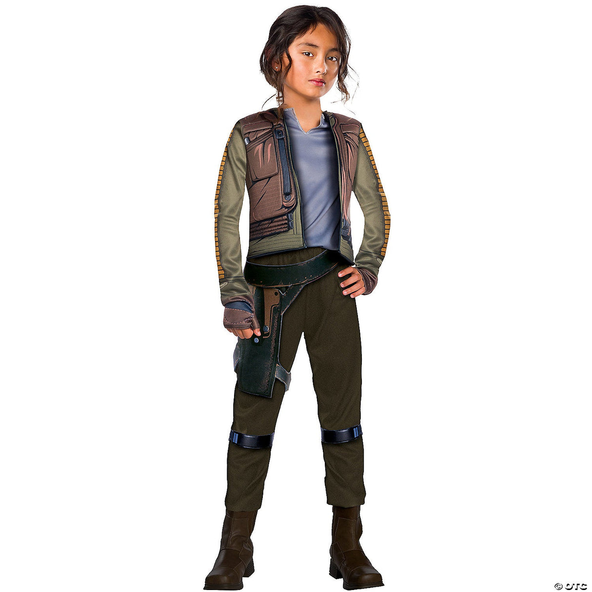 CHILD'S STAR WARS JYN ERSO COSTUME - Kids Halloween Costume Cosplay Party Outfit
