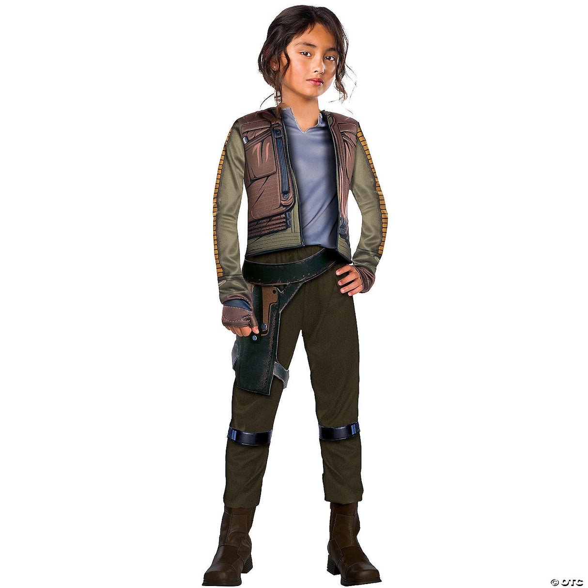 CHILD'S STAR WARS JYN ERSO COSTUME - Kids Halloween Costume Cosplay Party Outfit