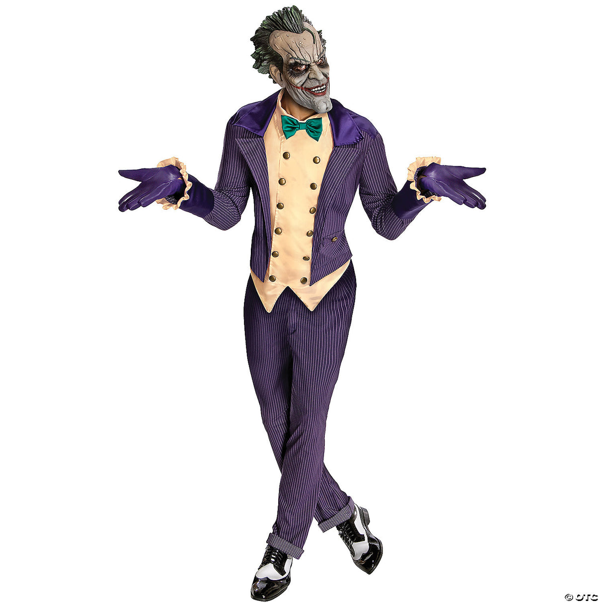 Men's Arkham City Joker Costume Halloween Costume Accessory Party Dress Up