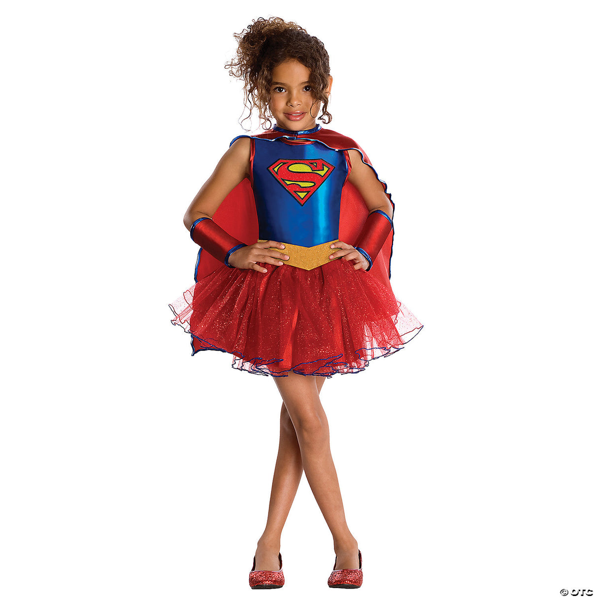 Girl's Supergirl Costume Ru881627 - Halloween Costume Dress Up Party Outfit