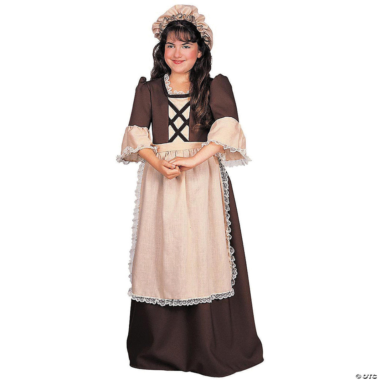 COLONIAL GIRL CHILD SMALL - Halloween Costume Dress Up Party Outfit