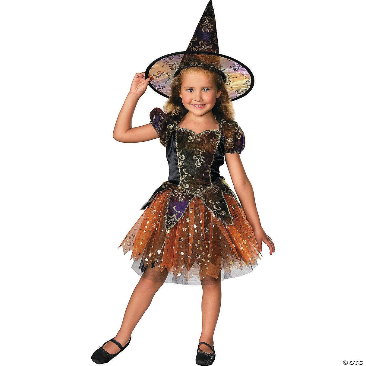 ELEGANT WITCH CHILD SM Halloween Costume Cosplay & Party Outfit For Kids