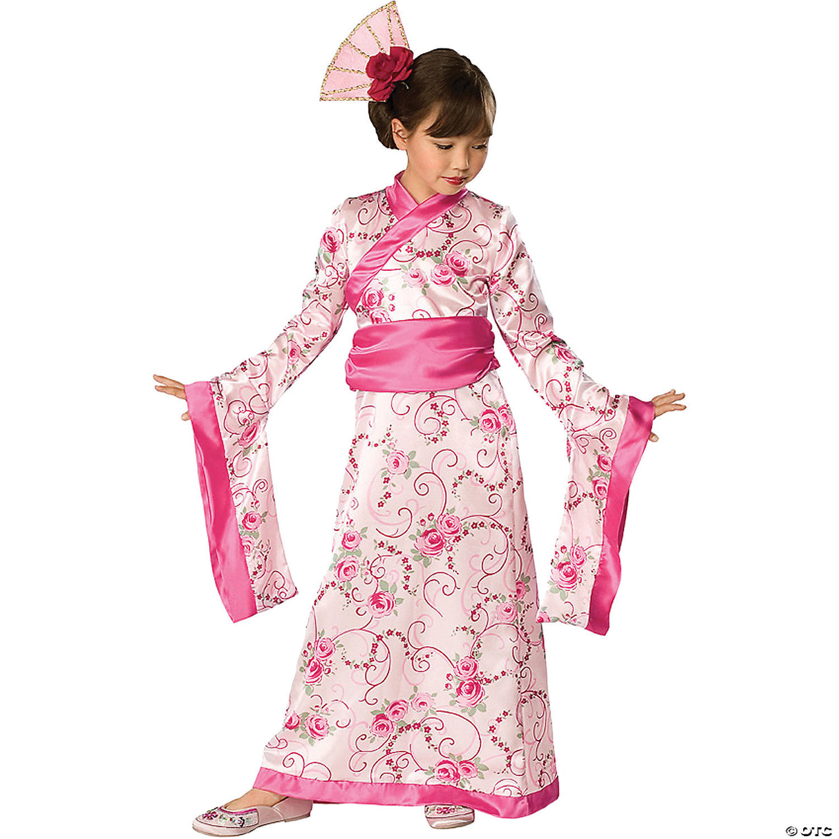Girl's Asian Princess Costume - Halloween Costume Dress Up Party Outfit