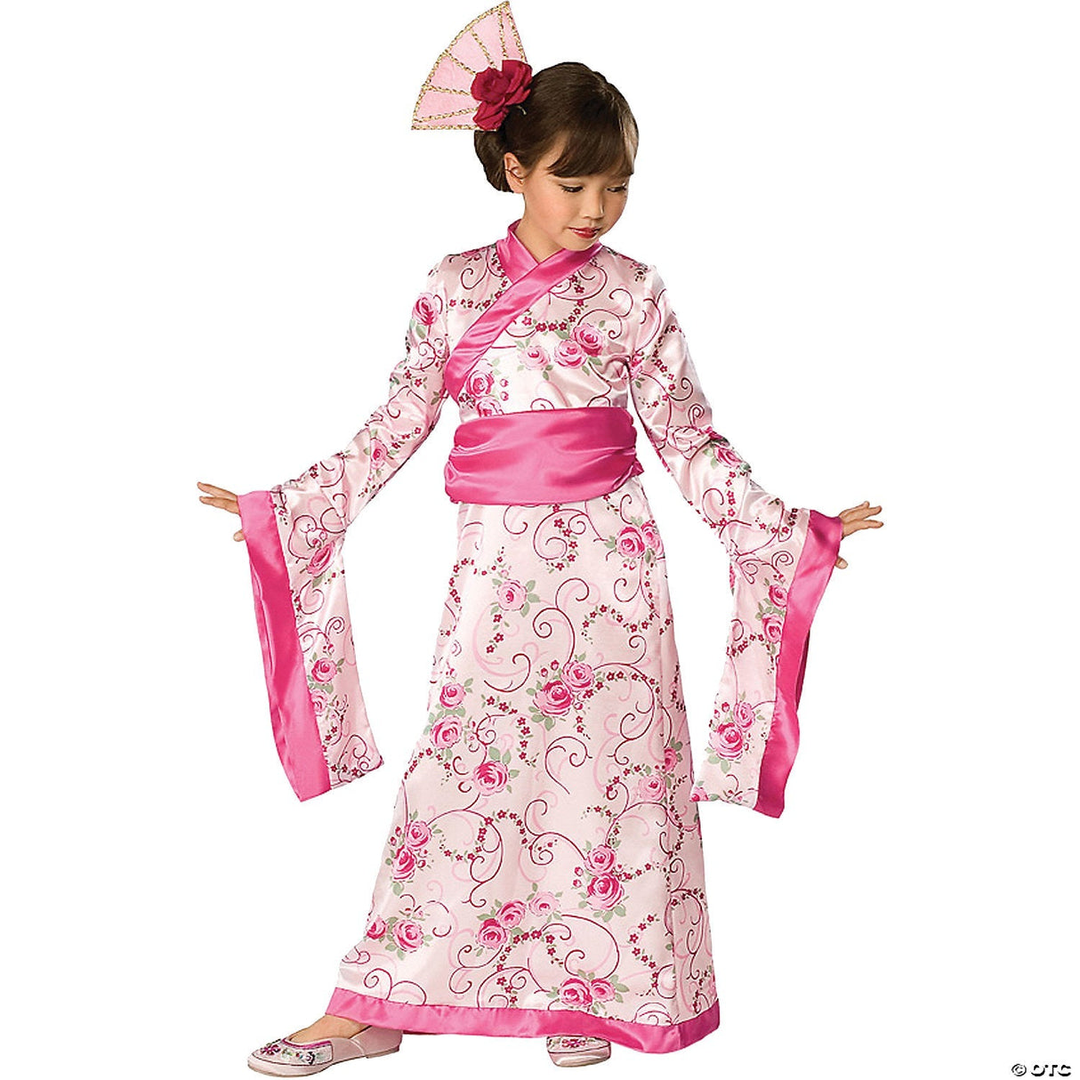 Girl's Asian Princess Costume - Halloween Costume Dress Up Party Outfit