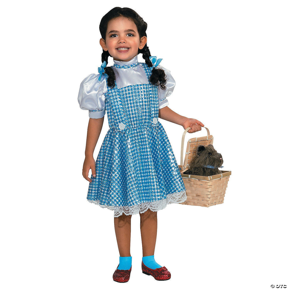 DOROTHY SEQUIN CHILD MEDIUM Halloween Costume Cosplay & Party Outfit For Kids