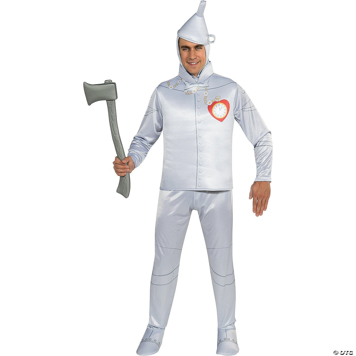 Men's Wizard Of Oz Tin Man Costume - Halloween Costume Accessory Party Dress Up