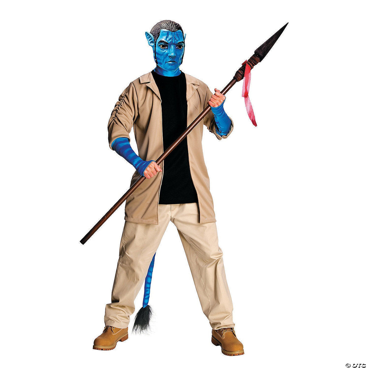 Adult Avatar Jake Sully Deluxe Costume – Halloween Cosplay Party Outfit