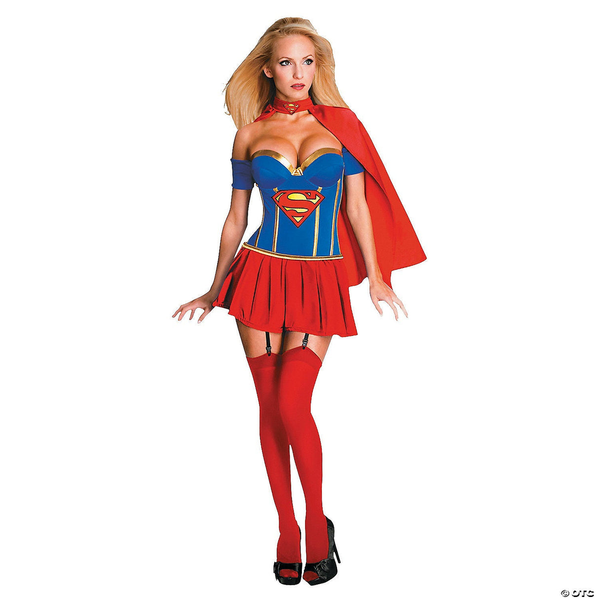 Supergirl Deluxe Adult Costume Small – DC Comics Halloween Party Cosplay Outfit