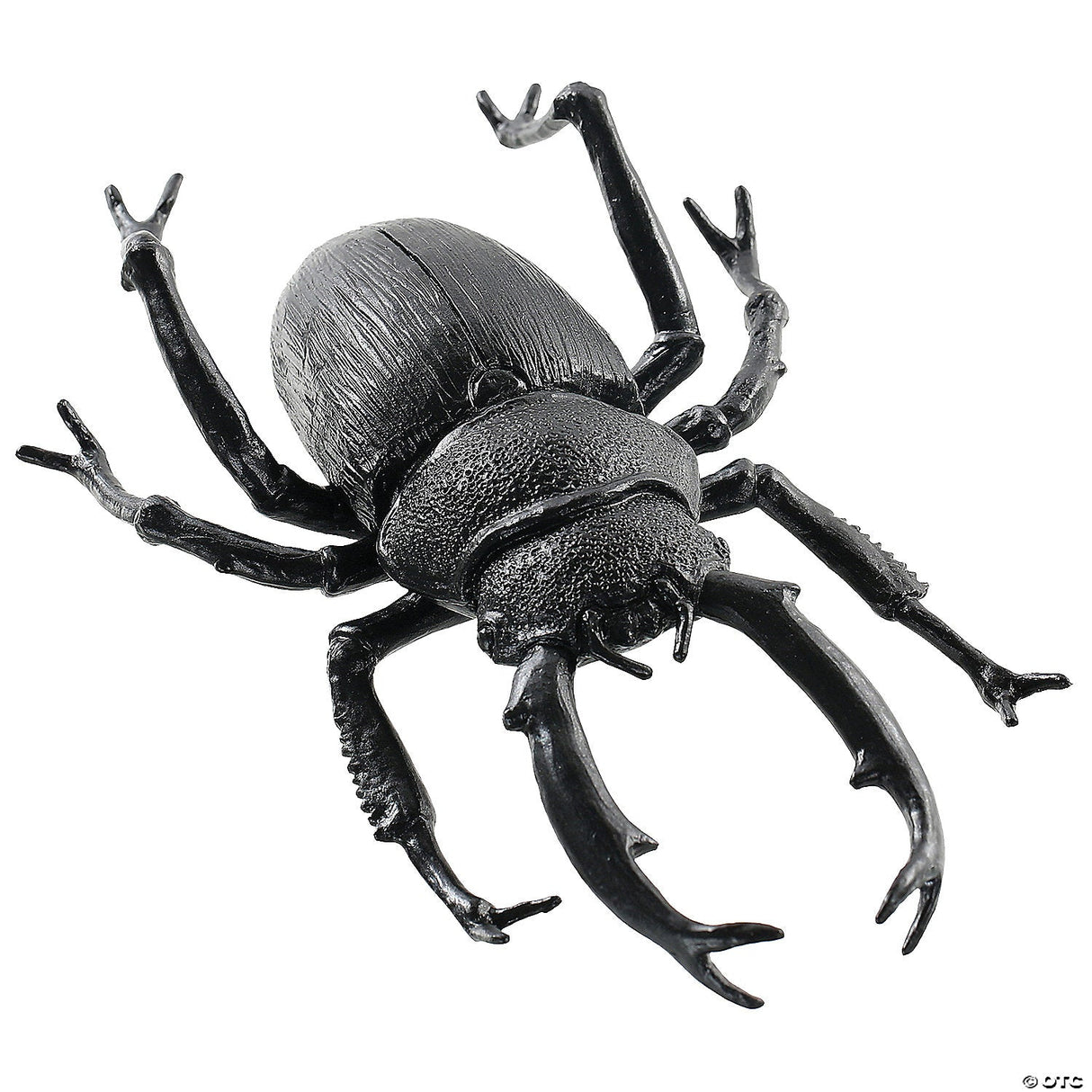 8" Black Beetle Decoration