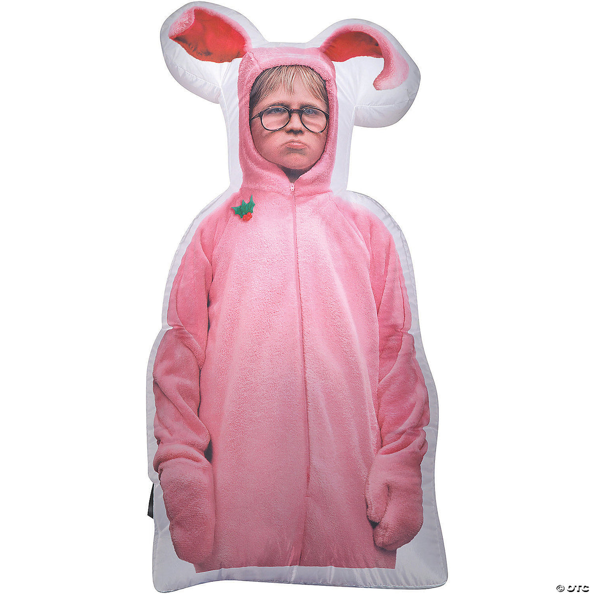 3 Ft. Blow-up Inflatable A Christmas Story Ralphie With Built-in Led Lights Car