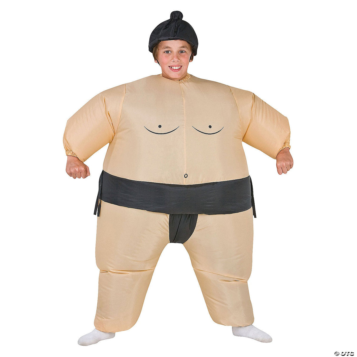 Boy's Inflatable Sumo Costume - Halloween Costume Outfit Dress Up Party