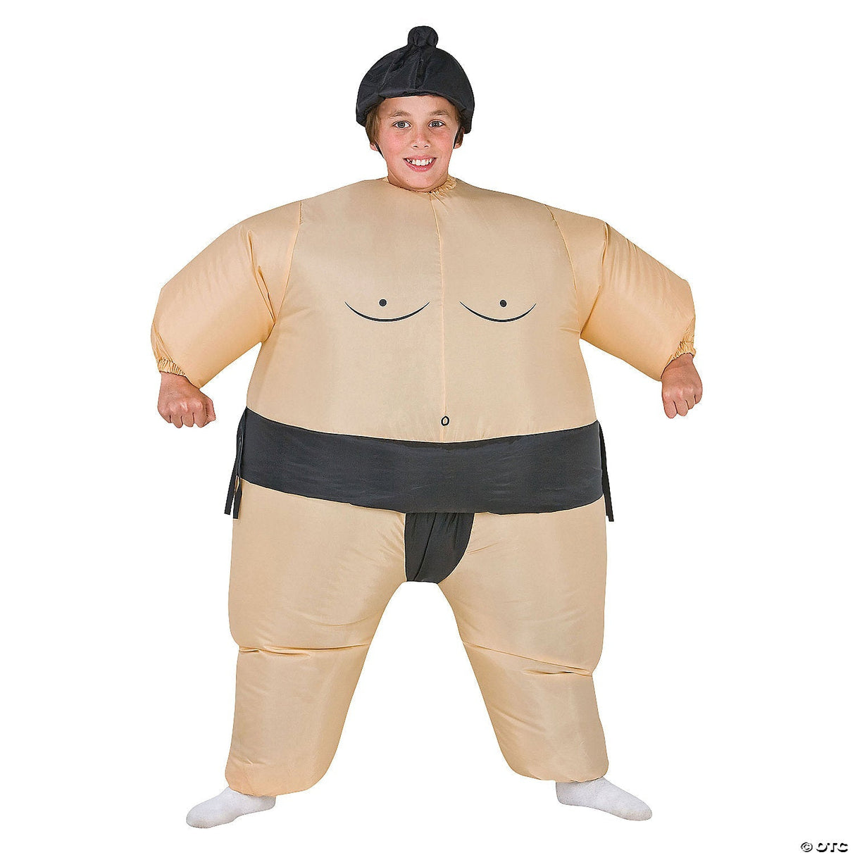 Boy's Inflatable Sumo Costume - Halloween Costume Outfit Dress Up Party