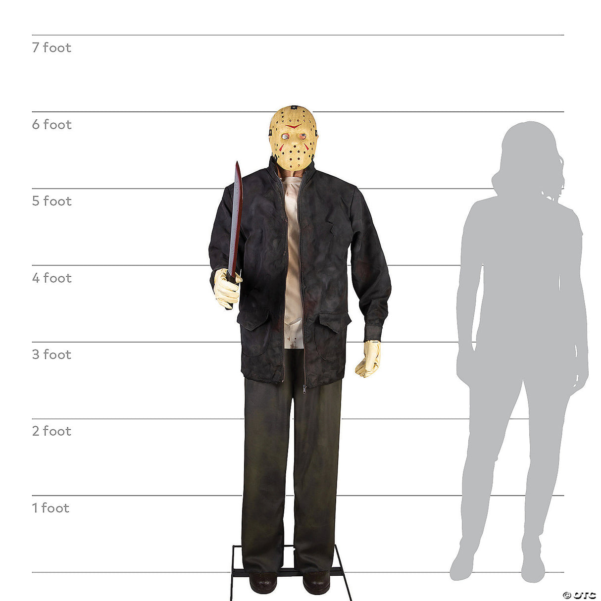 Lifesize Animated Jason Voorhe