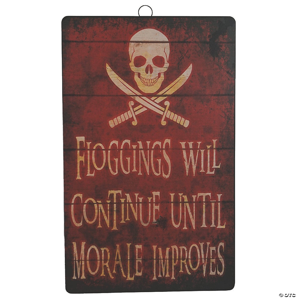 Floggings Will Continue Wall Sign Decoration