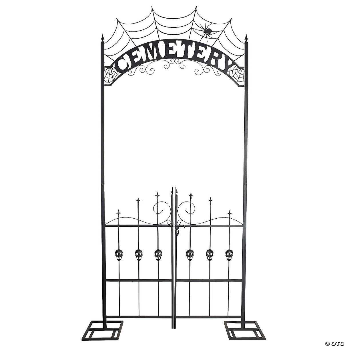 8.5 Ft. Cemetery Archway Gate Halloween Decoration