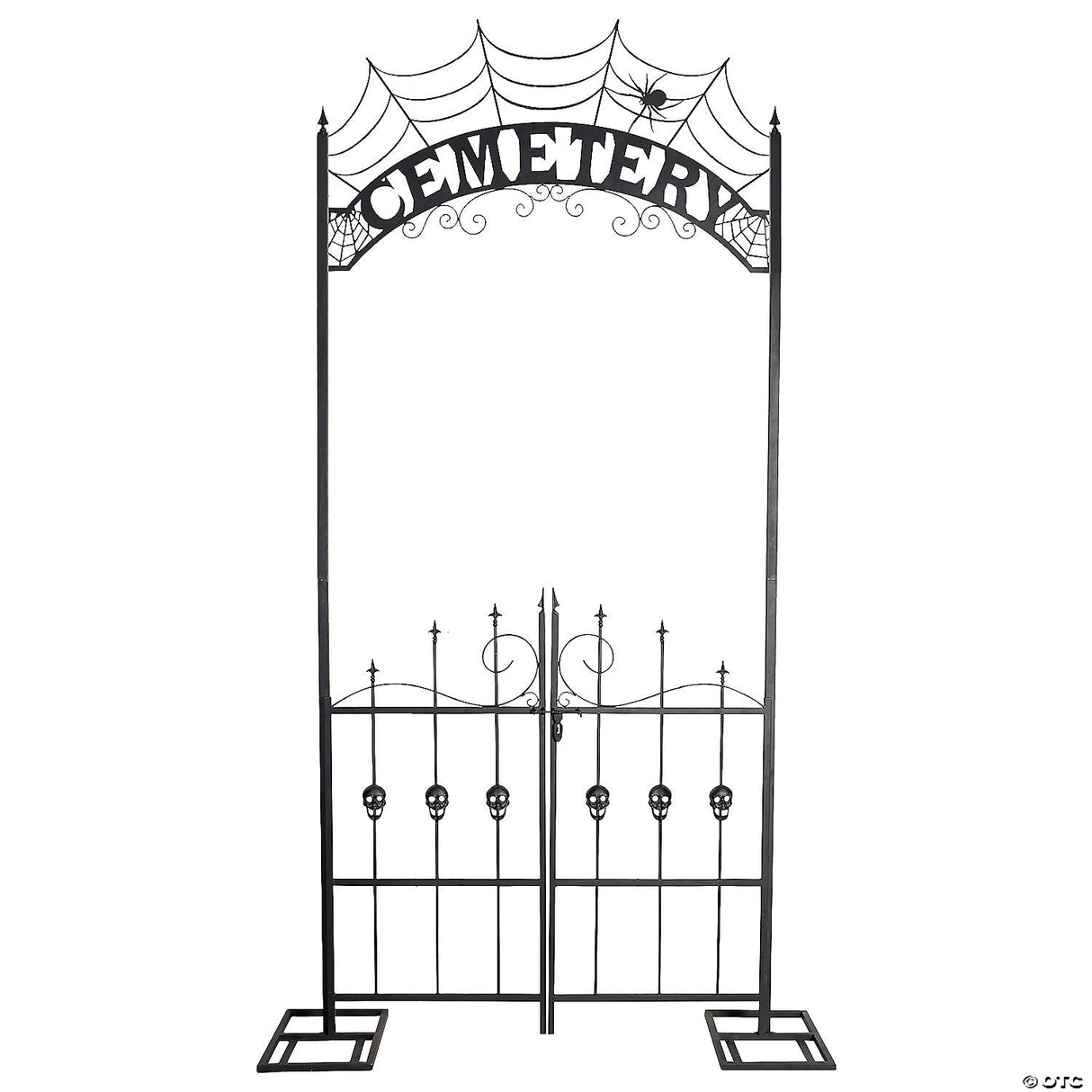 8.5 Ft. Cemetery Archway Gate Halloween Decoration