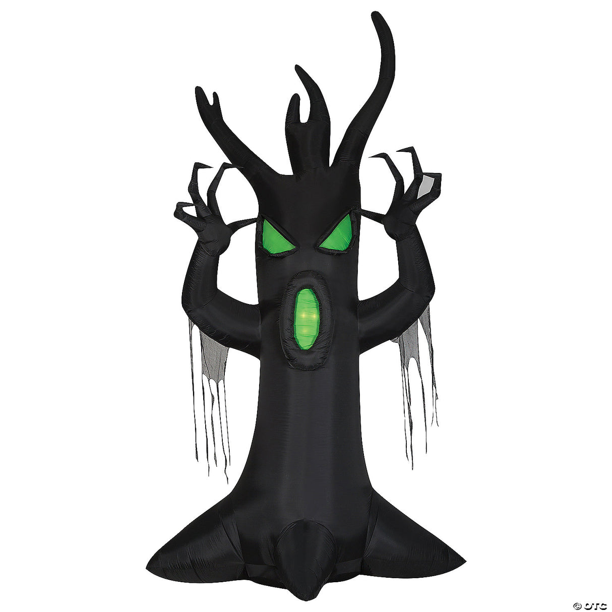 144" Airblown Inflatable Giant Scary Tree With Leds Halloween Yard Decoration