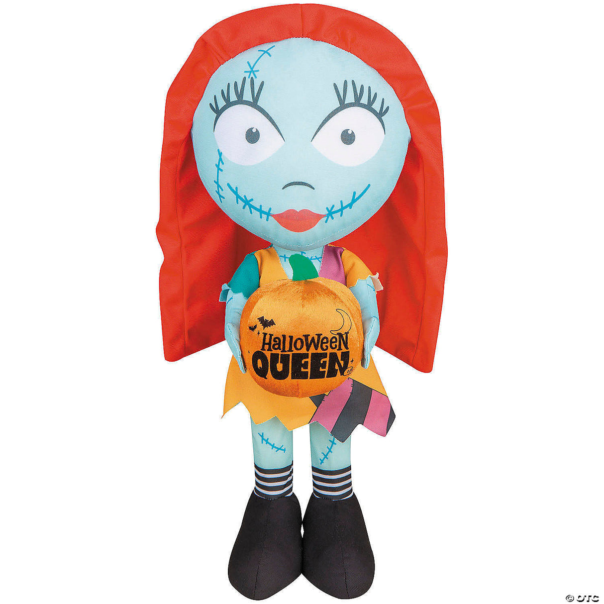 Halloween Greeter Sally W/ Pumpkin Sm