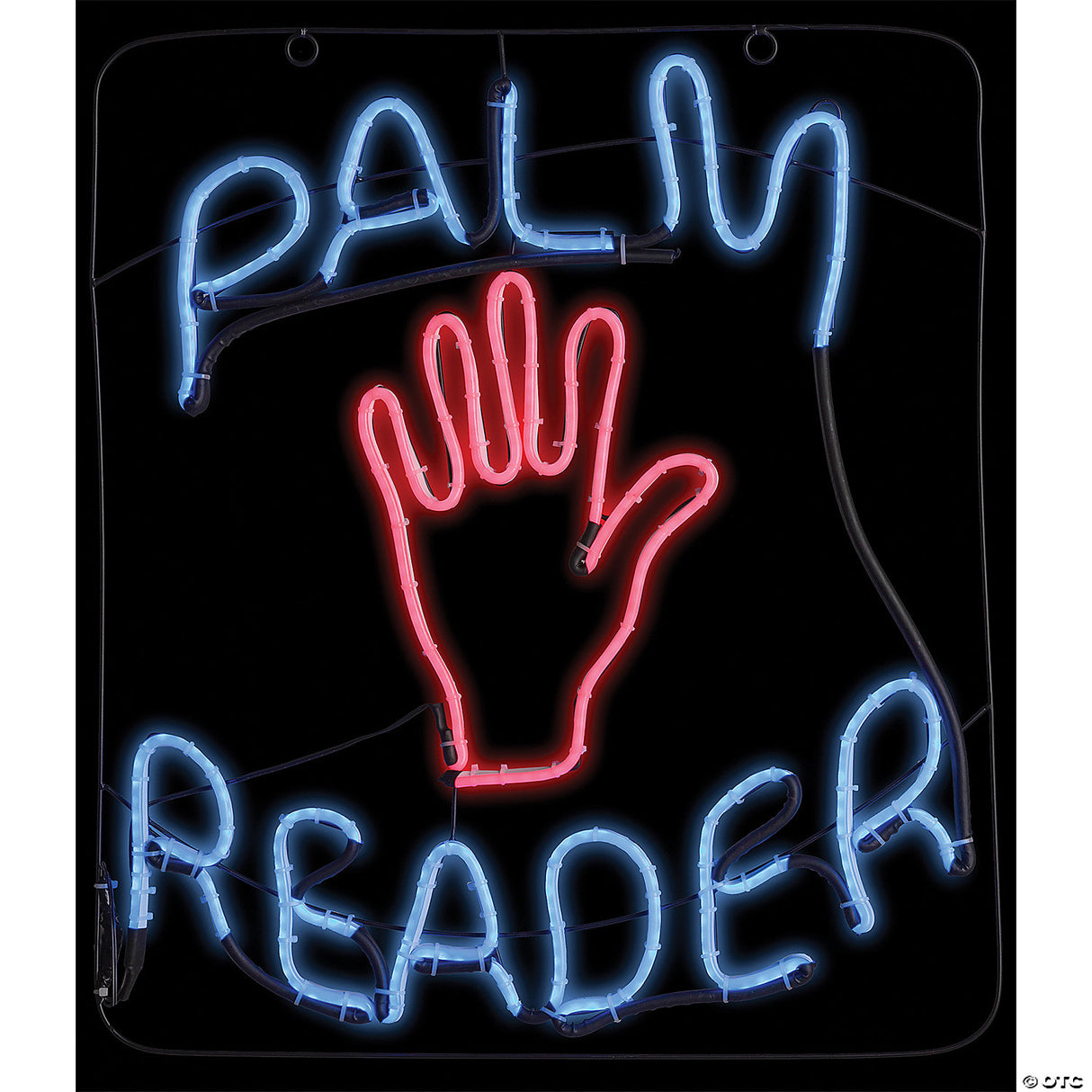 Light-up Palm Reader Sign – Halloween Haunted House Decoration Prop