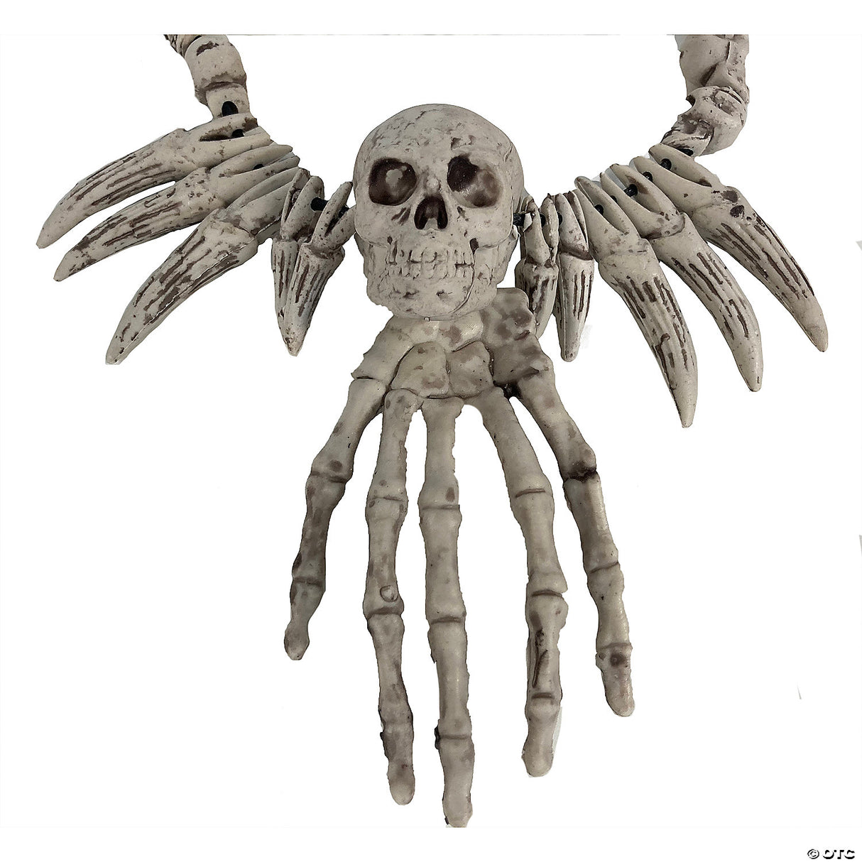 Skull Necklace and Bracelet Halloween Costume Accessory Party Jewelry
