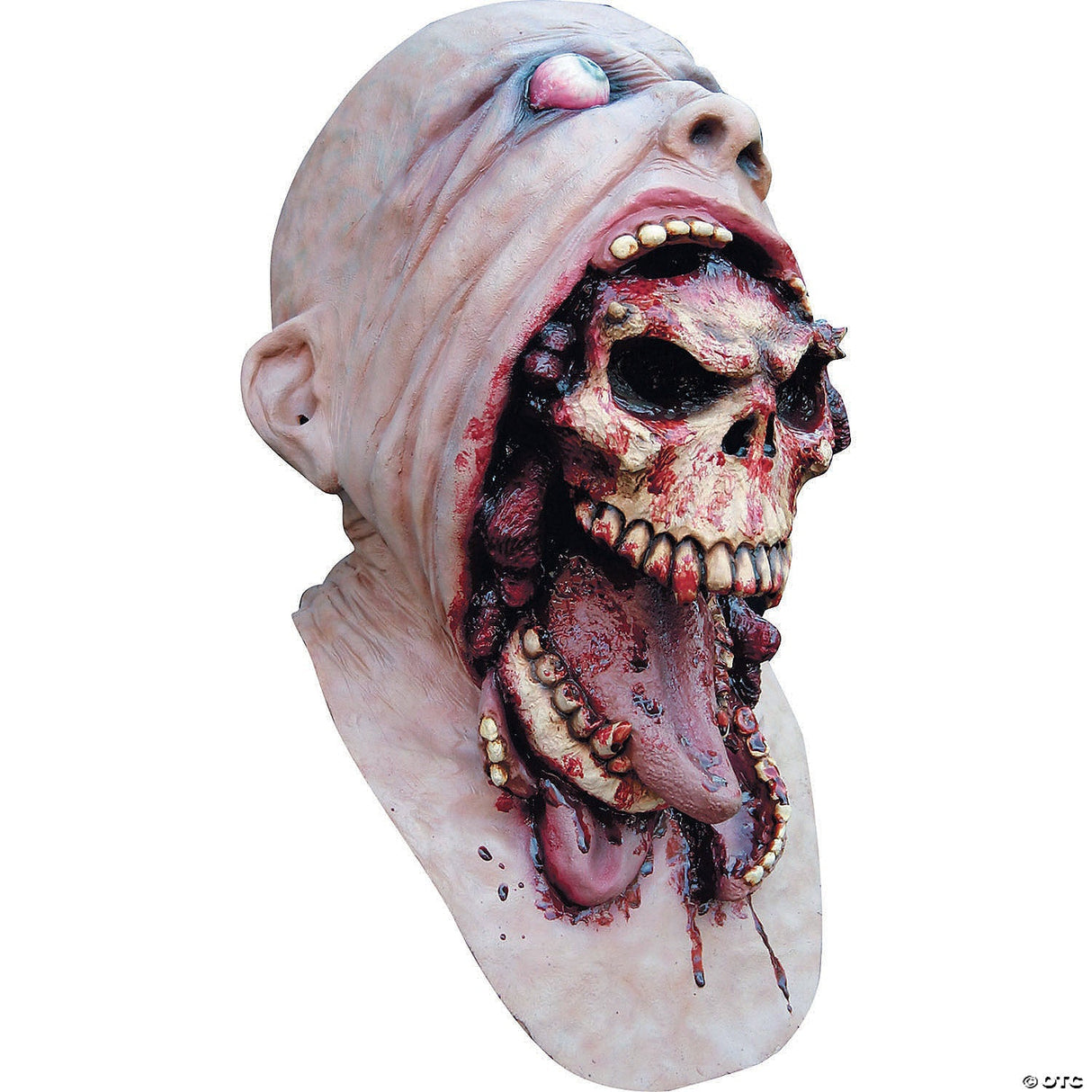 Adults Blurp Charlie Skull Mask - Halloween Mask Costume Accessory Party Cosplay
