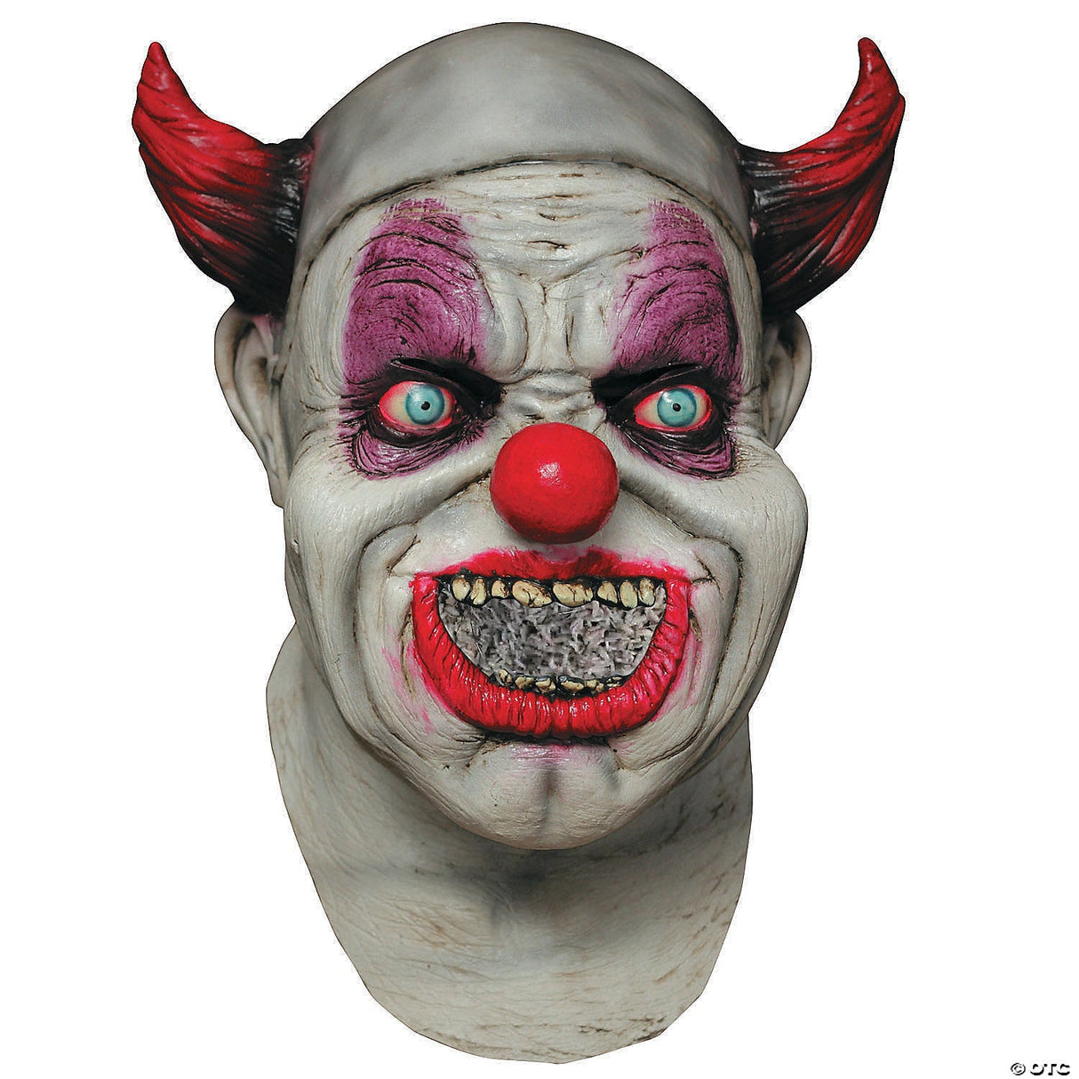 Adult's Maggot Clown Mouth Digital Mask - Halloween Mask Costume Accessory Party