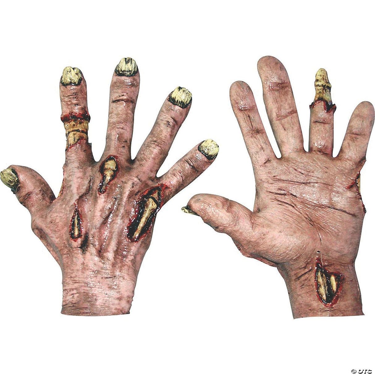 Adult Zombie Flesh Hands Halloween Costume Accessory Party Dress Up