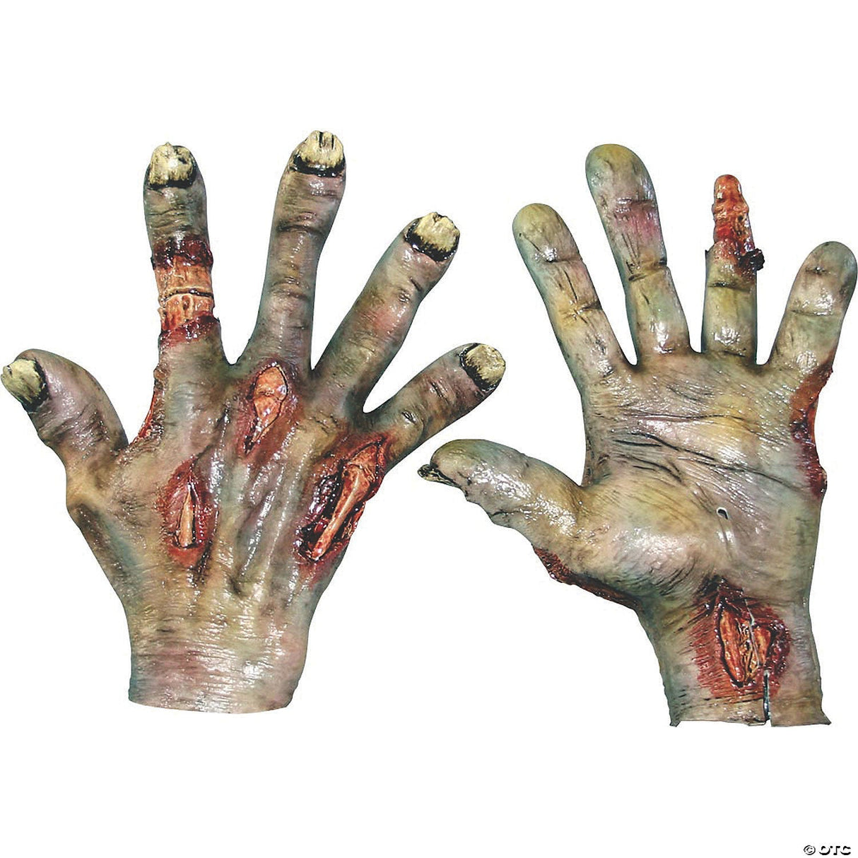 Adult Rotted Zombie Hands Halloween Costume Accessory Party Dress Up