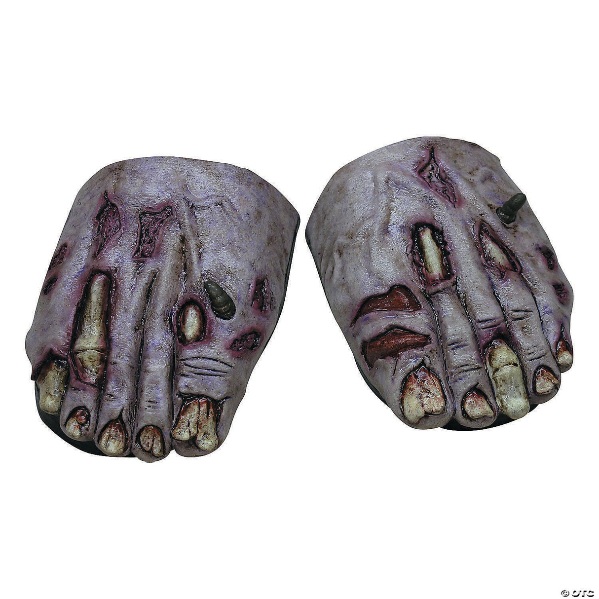 Adult Zombie Undead Feet Costume Accessory Halloween Party Dress Up