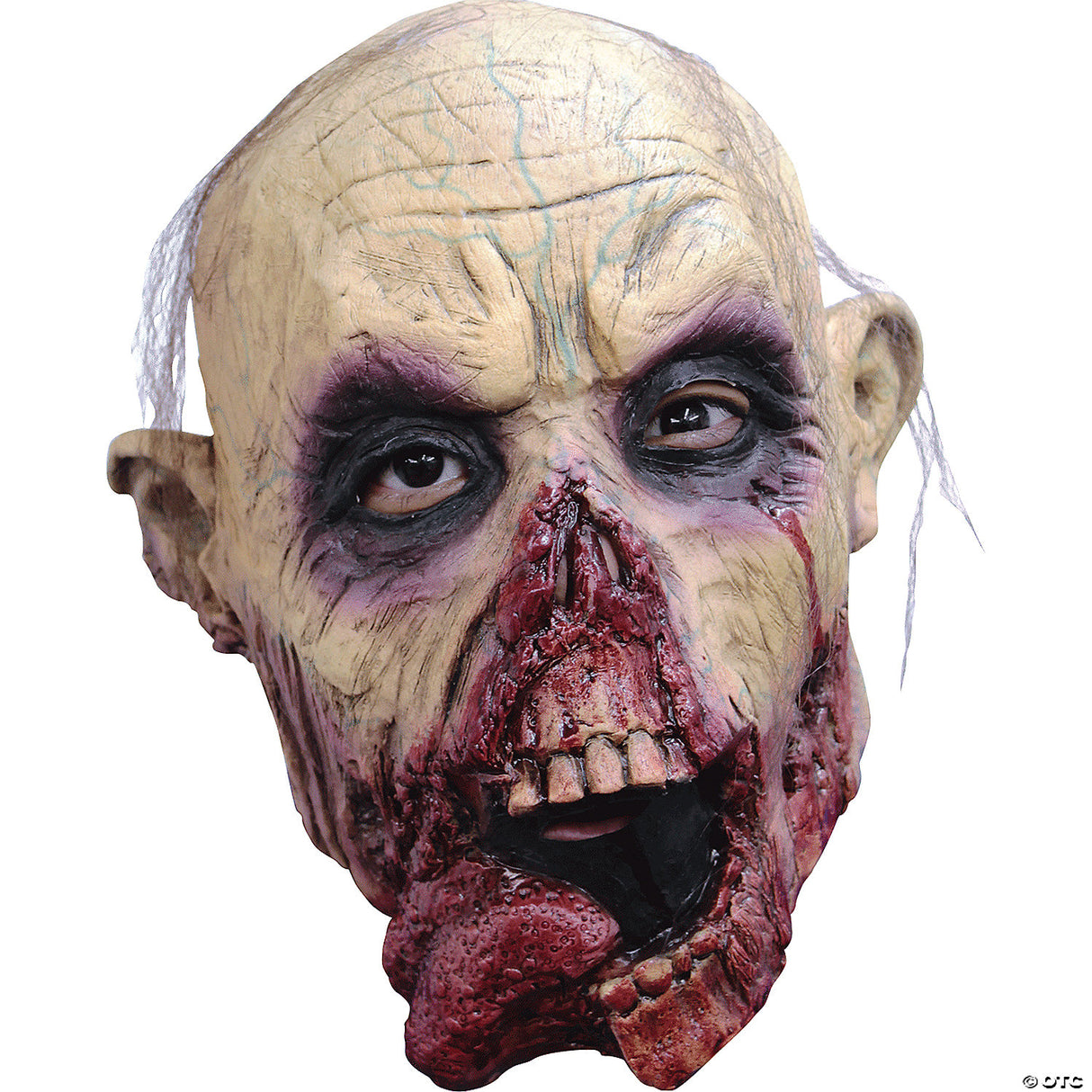 Adult Zombie Toung Jr Mask - Scary Halloween Mask Costume Accessory Cosplay