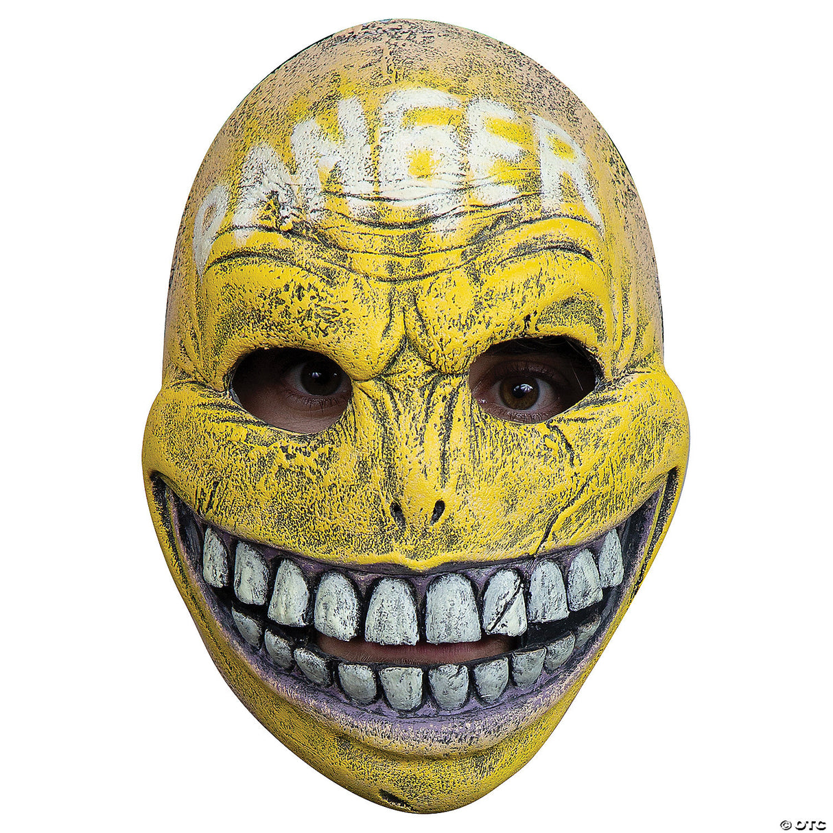 Gid Danger Smiley Mask - Scary Halloween Mask Horror Costume Accessory