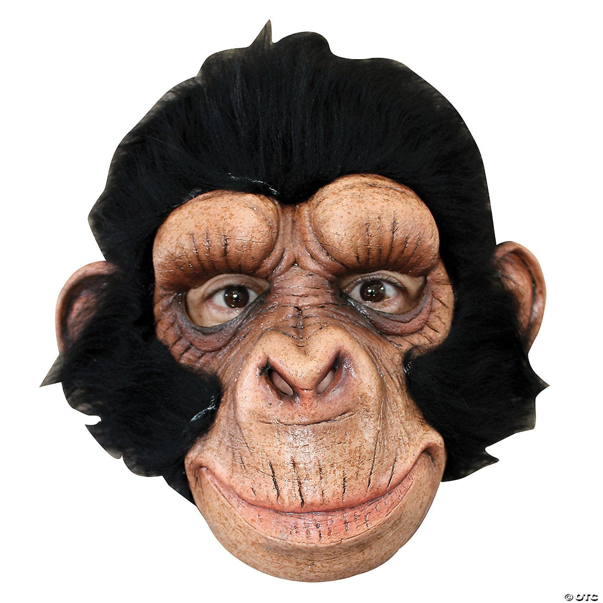 Chimp George Latex Mask - Scary Halloween Mask Horror Costume Accessory