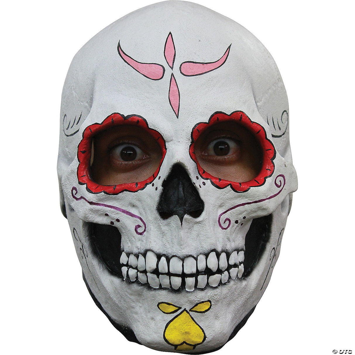 Adults Catrina Sugar Skull Mask - Halloween Cosplay Mask Costume Accessory Prop
