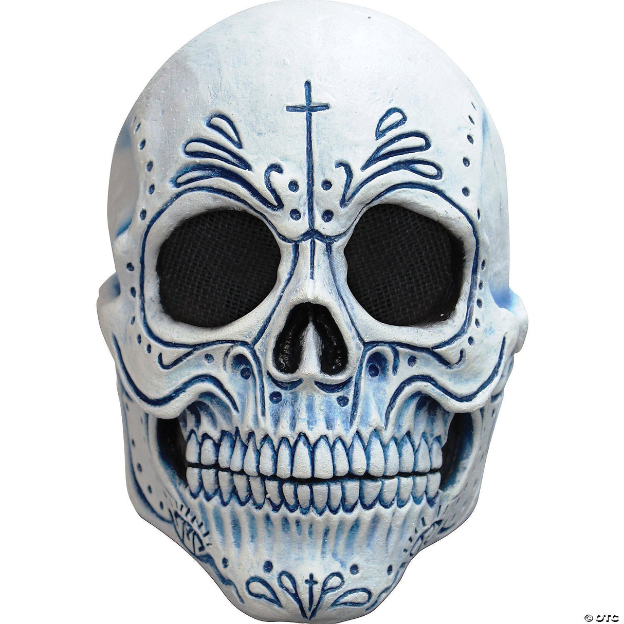 Adults Day Of The Dead Mexican Catrin Skull Mask - Scary Halloween Mask Horror C