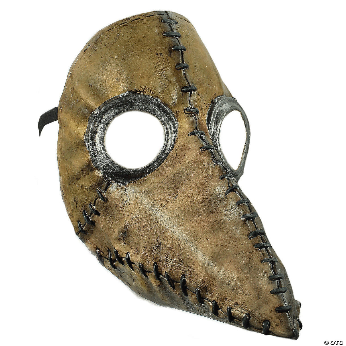 Adults Plague Doctor Brown Mask - Dinosaur Halloween Costume Accessory Prop