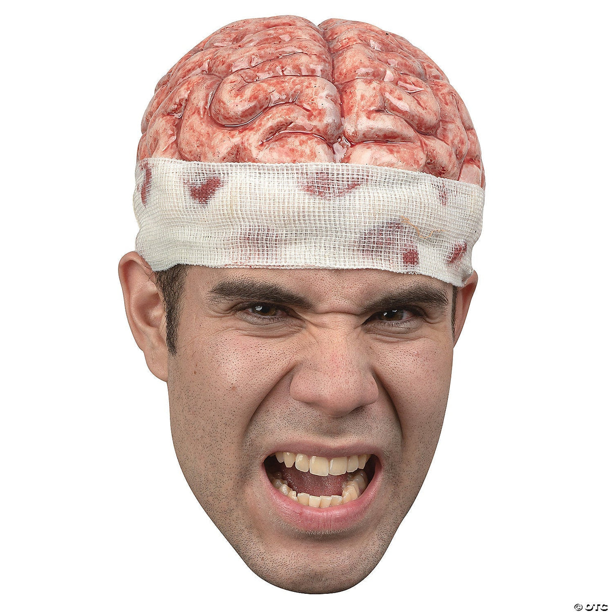 Adults Zombie Brain Cap Mask - Scary Halloween Mask Cosplay Prop Costume