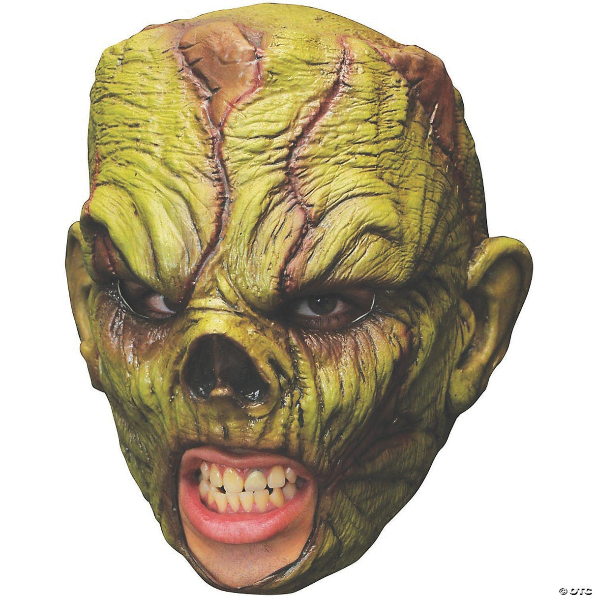 Adults Chinless Monster Mask - Creepy Scary Halloween Costume Accessory Prop