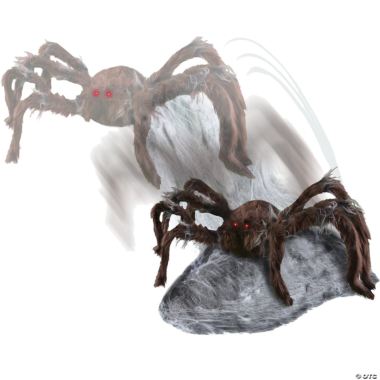 Brown Jumping Spider Decoration - Halloween Decoration Prop Haunted House & Part