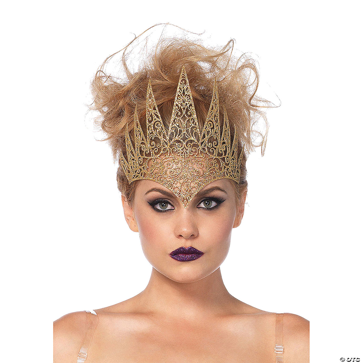 Adult Gold Die Cut Royal Crown Halloween Costume Accessory Party Tiara