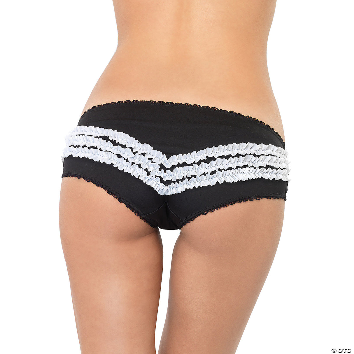 Black French Briefs Women's Halloween Costume Accessory Party Underwear